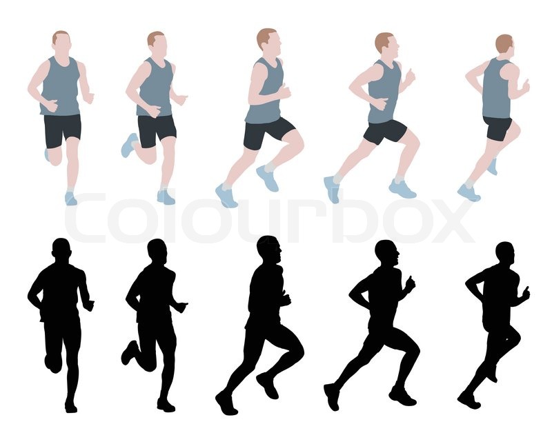 800x628 30 High Quality Silhouettes Of People Running