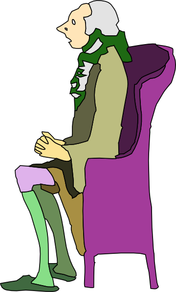 360x596 Cartoon Man Sitting Clipart