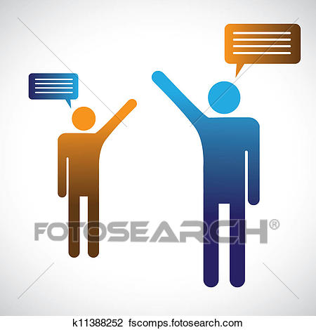 450x470 Clip Art Of Silhouettes Of Two People Standing K25427479