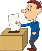 142x170 Clipart Of Choose People In Selection Election Vote Boxes K4608991