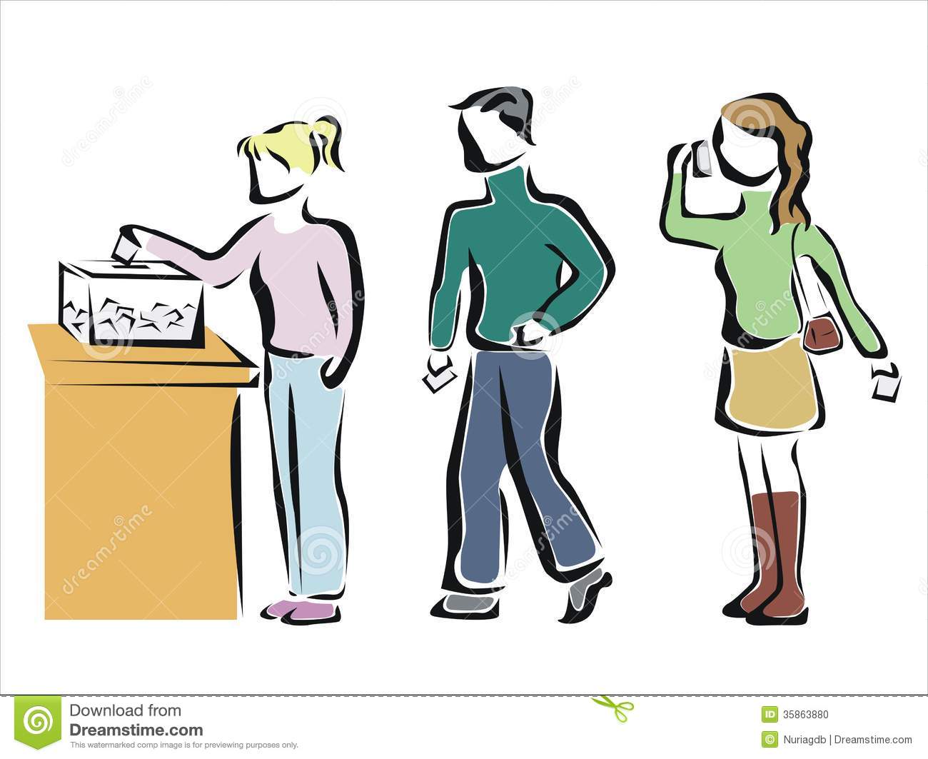 1300x1063 Election Voting Clipart