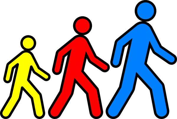 600x403 Feet Clipart Group Walking