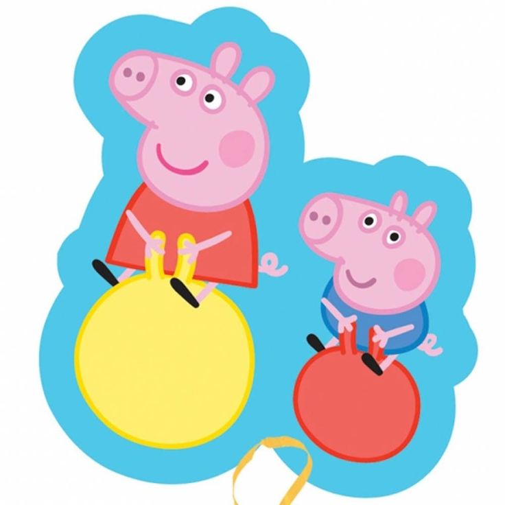 736x736 Balloon Clipart Peppa Pig