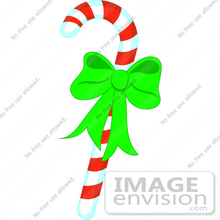 450x450 Clipart Of Striped Rednd White Peppermint Candy Cane