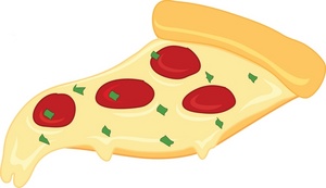 300x173 Slice Of Pepperoni Pizza Clipart