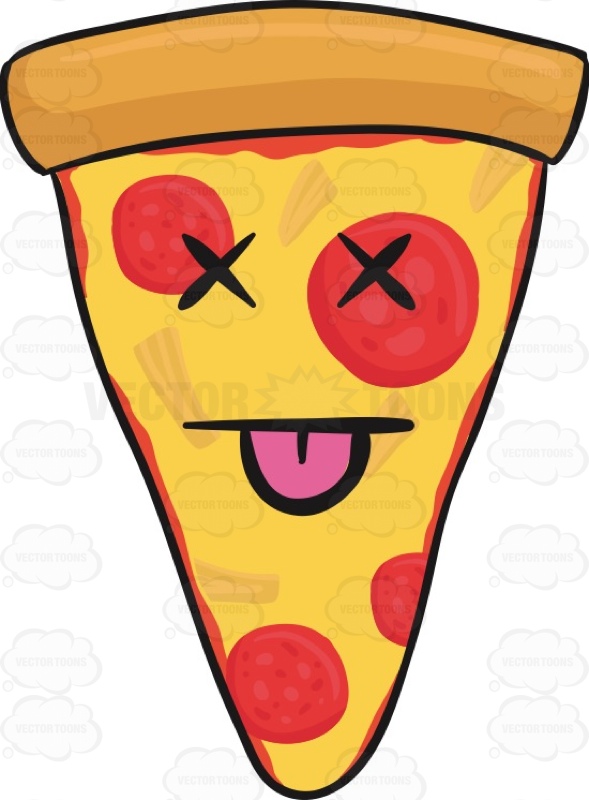 589x800 Knocked Out Slice Of Pepperoni Pizza Emoji Pizza Emoji, Vector