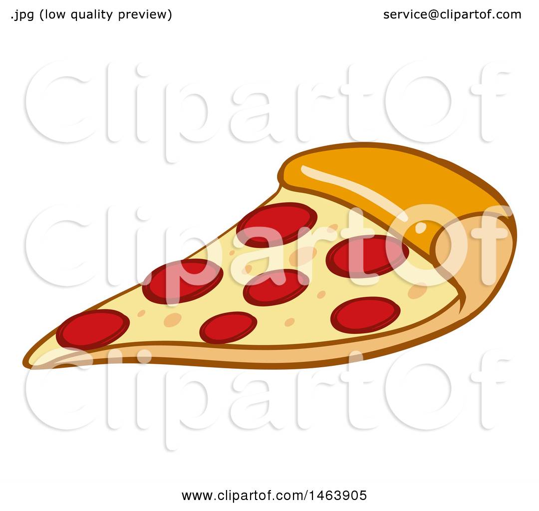 1080x1024 Clipart Of A Pepperoni Pizza Slice