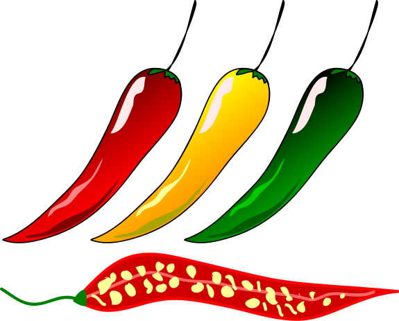 575x463 Chili Pepper Clip Art