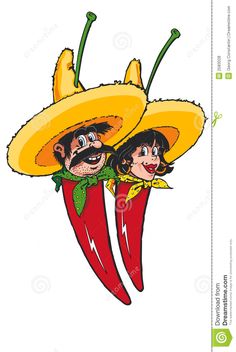 236x352 Mexican Guitar Mariachi Chili Pepper Clipart