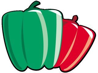 320x240 Pictures Of Green Peppers Clipart
