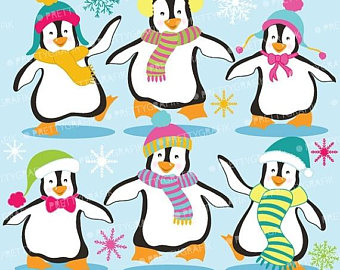 340x270 Penguin Clipart Etsy