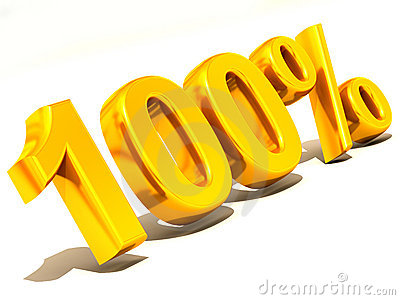 400x300 100 Percent Clipart