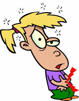 272x350 Stomach Pain Clipart