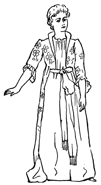 351x640 Woman Clipart Black And White