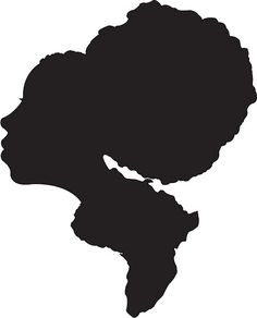 236x292 Free Woman Silhouette Clip Art Black Female Afro Silhouette Clip