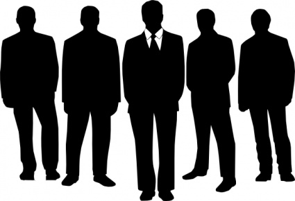 425x290 Man Silhouette Clipart