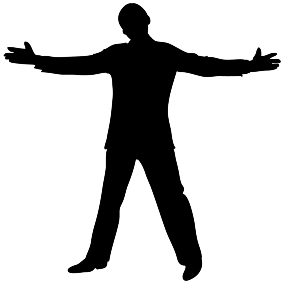 285x285 People Silhouette Clipart Many Interesting Cliparts