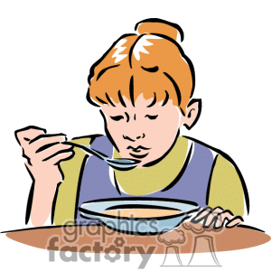 300x300 Kids Eating At Table Clipart Clipart Panda