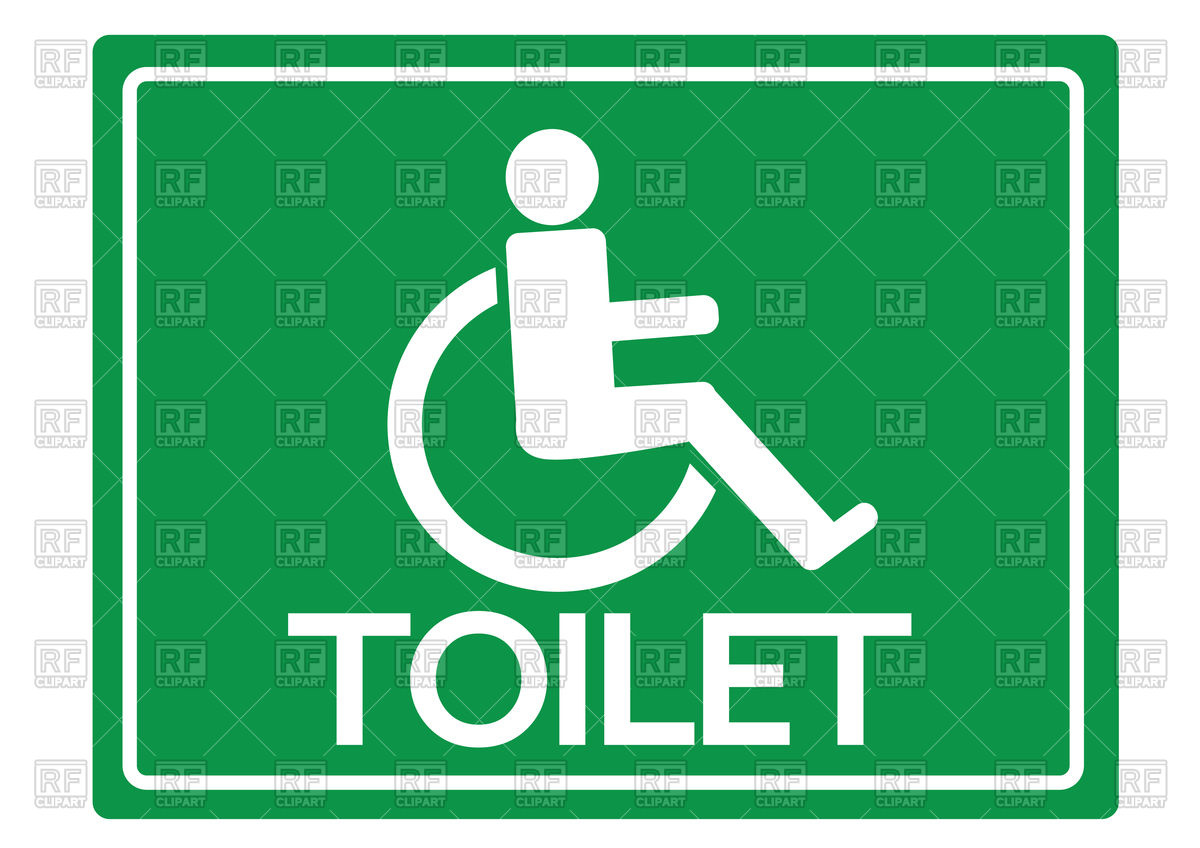 1200x848 Icon Of Toilet For Disabled Person, Logo For Restroom