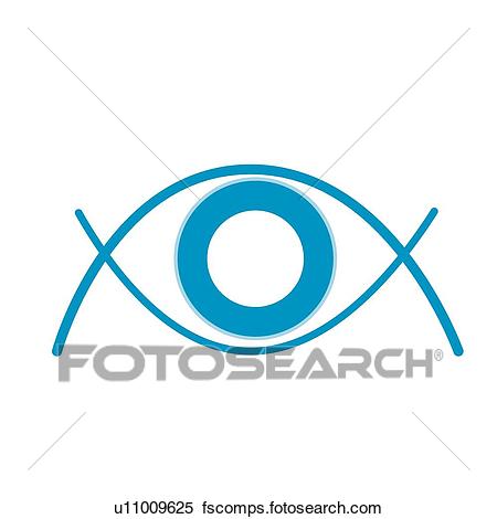 450x470 Clipart Of Optician's Shop, Icons, Ophthalmology, Pupils, Pupil