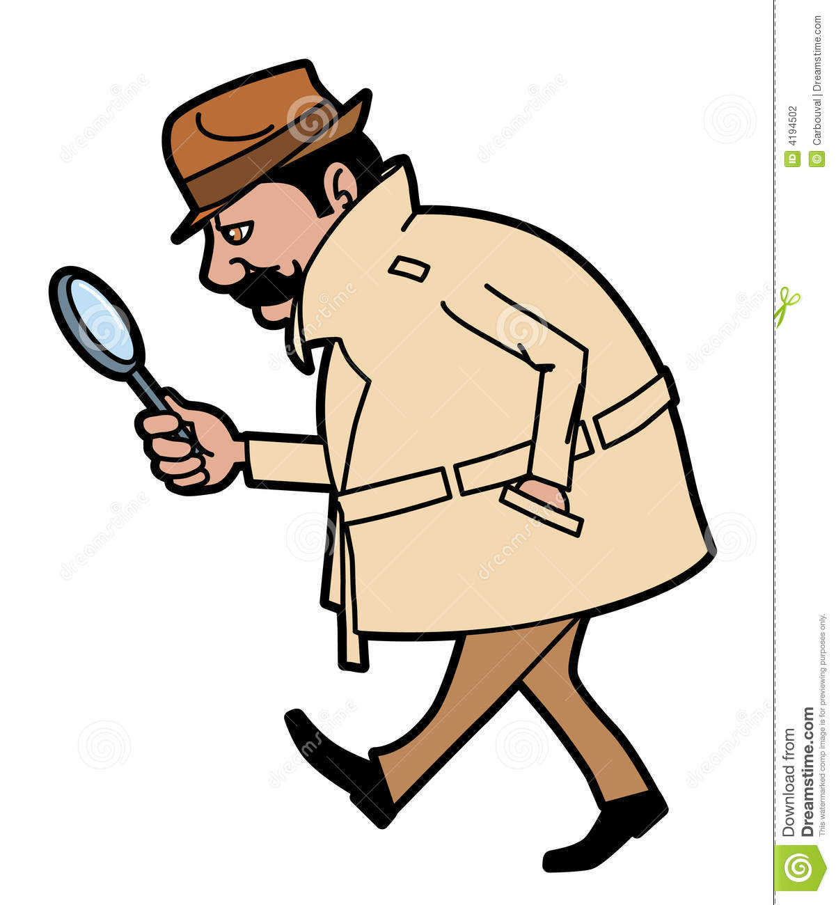 1201x1300 Detective Clipart