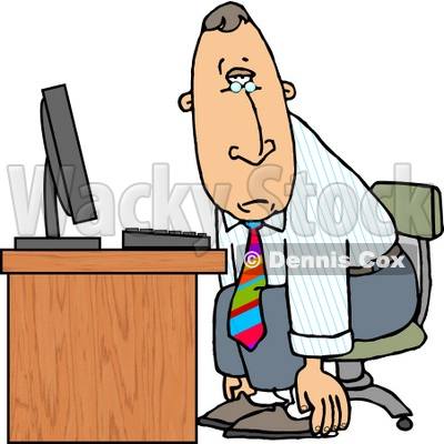 Person On Computer Clipart | Free download on ClipArtMag