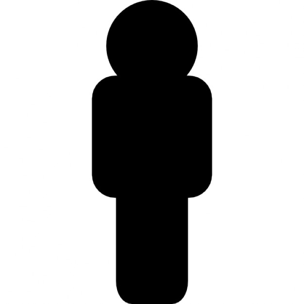 626x626 Person, Standing, Full Body Outline, Ios 7 Interface Symbol Icons