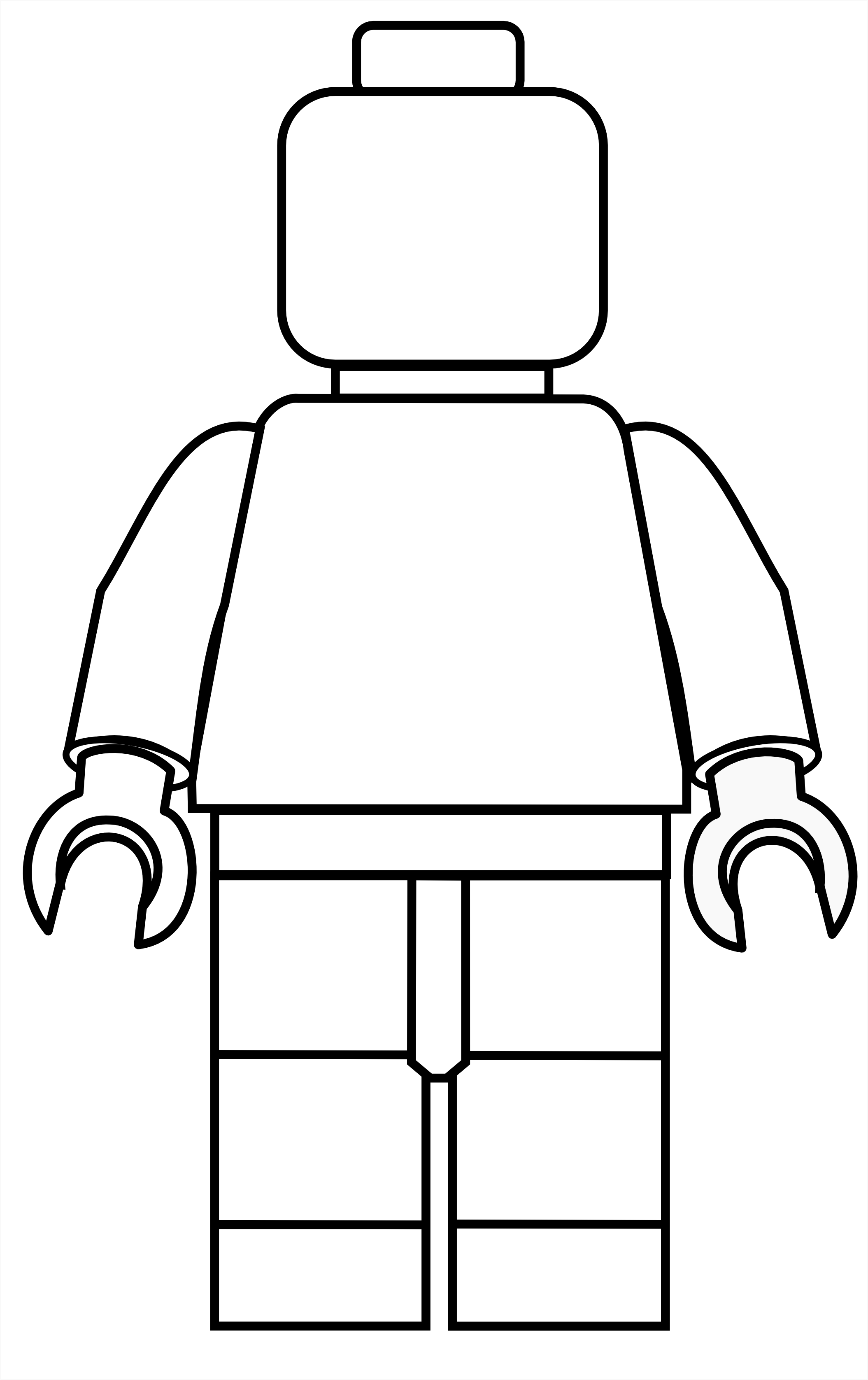 2109x3352 Person Outline Coloring Page Many Interesting Cliparts