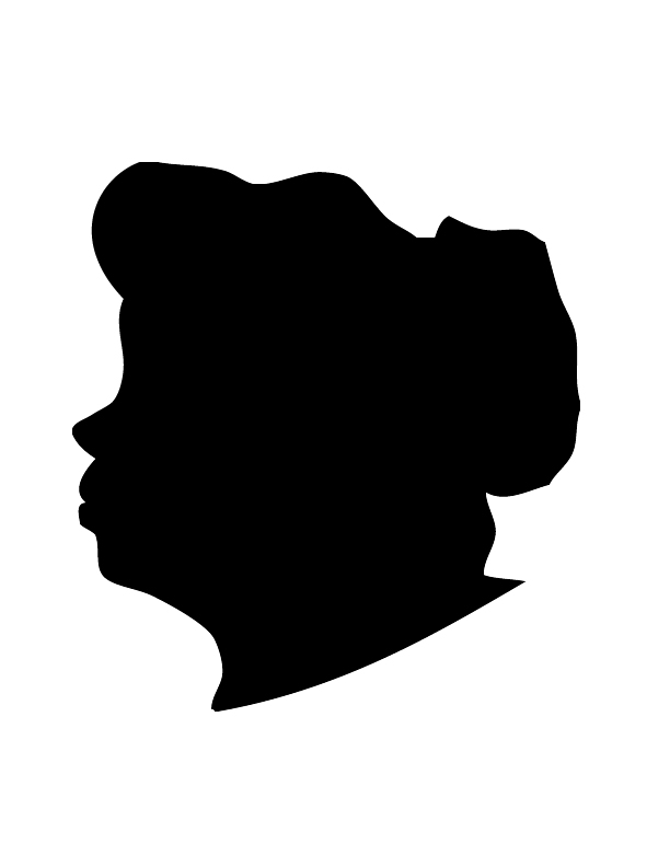 612x792 Bison Silhouette Clipart