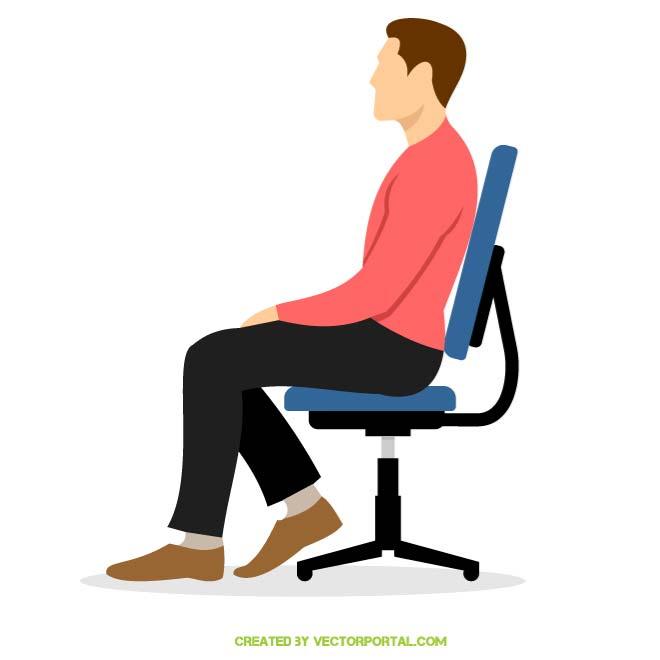 Person Sitting Clipart | Free download on ClipArtMag