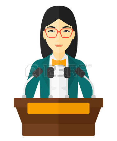 376x450 Women Clipart Public Speaking