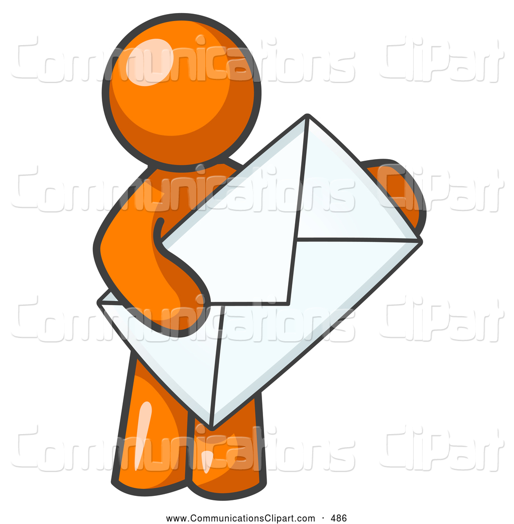 1024x1044 Communication Clipart Of A Average Office Worker Orange Person
