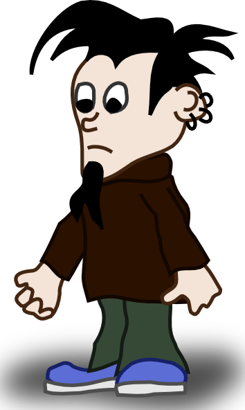 354x592 Standing Dude Clip Art