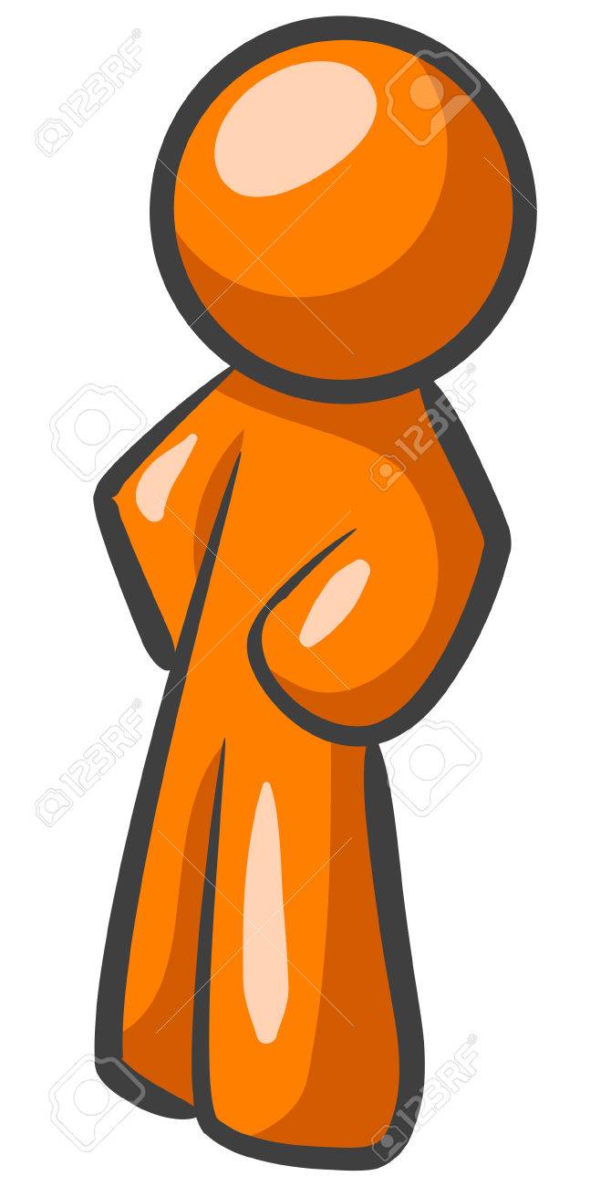 670x1300 Standing Sideways Clipart