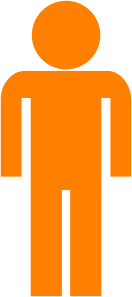 264x593 Clipart Man Symbol