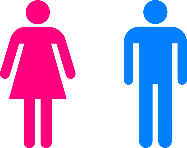 600x477 Man And Woman Symbols Clip Art