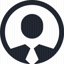 220x220 User Symbol Icon From Lyra Collection. Icon Alone