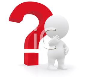 300x255 Person Thinking And Standing Next To A Question Mark