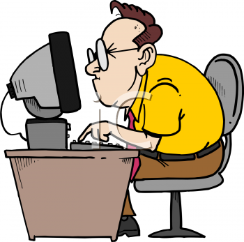 Person Using Computer Clipart | Free download on ClipArtMag