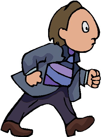 336x456 Person Walking Clipart