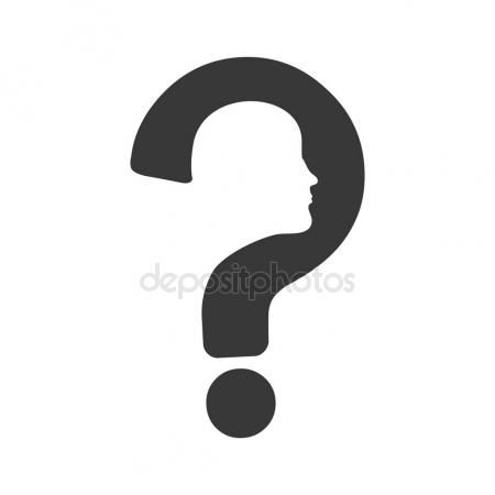 450x450 Person Silhouette With Question Mark Stock Vector Yupiramos
