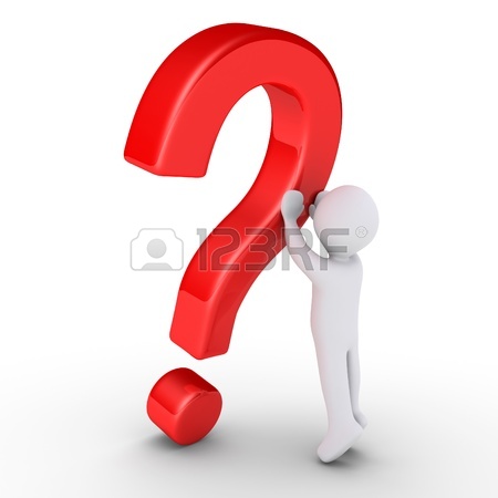 450x450 3d Person With Red Question Mark Stock Photo, Picture And Royalty