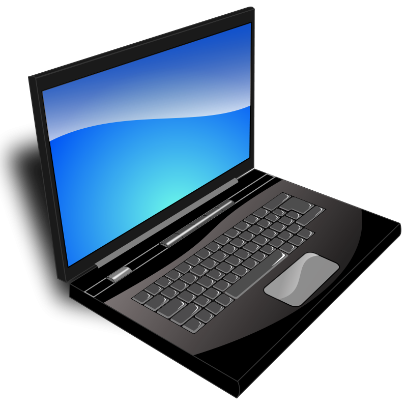 800x800 Laptop Clipart Personal Computer