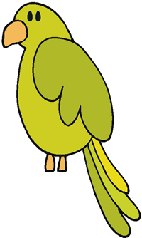 200x334 Parrot Clipart Pet Animal