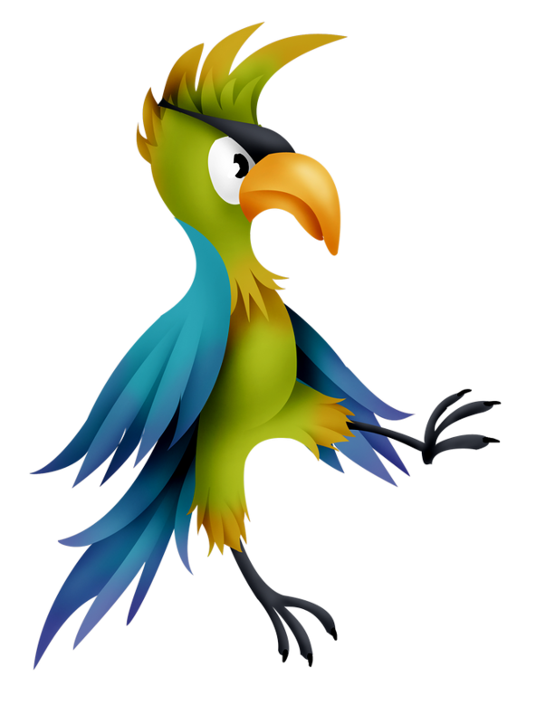 592x800 Oiseaux,birds Cute Clipart Christmas Bird, Clip