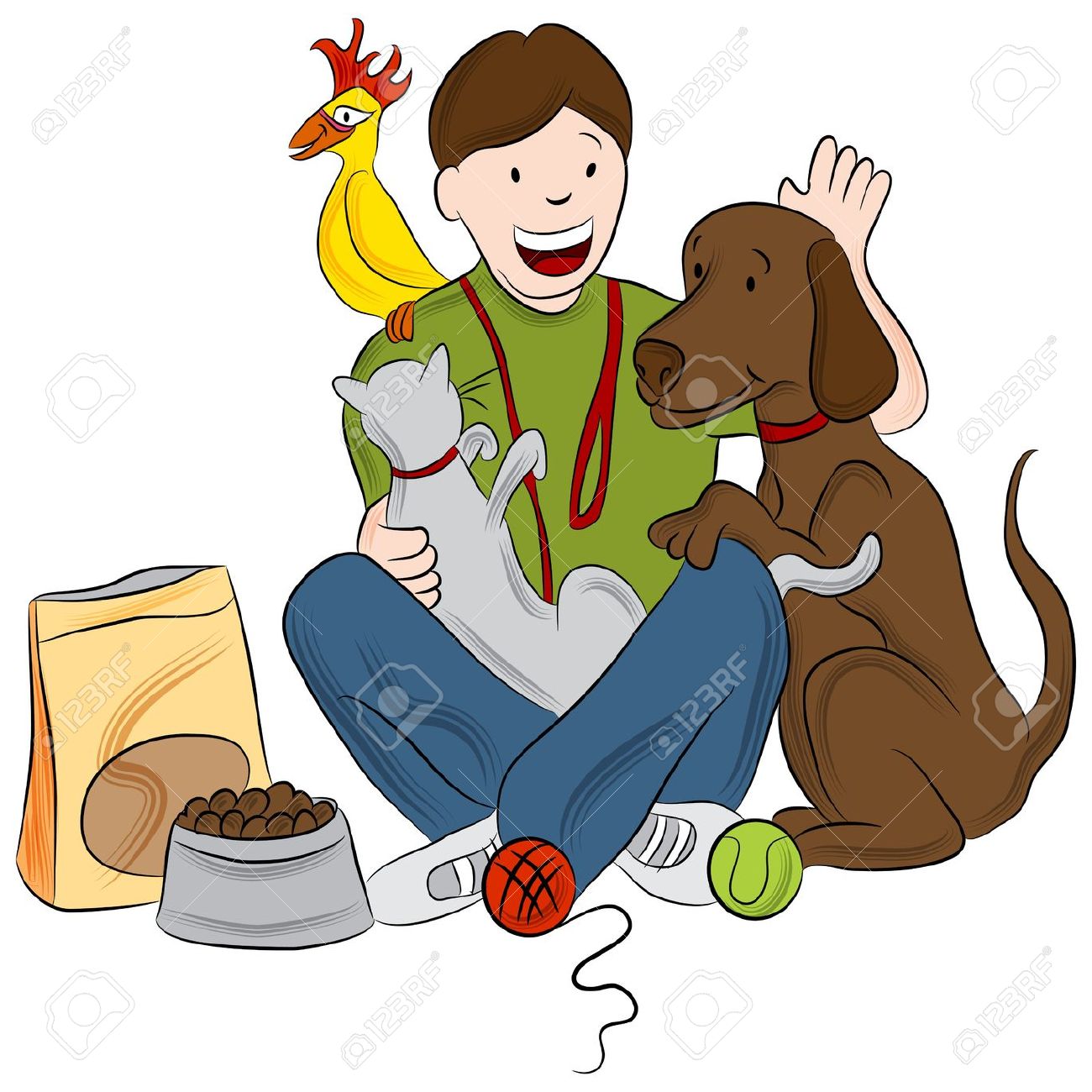1300x1300 House And Pet Sitting Clipart