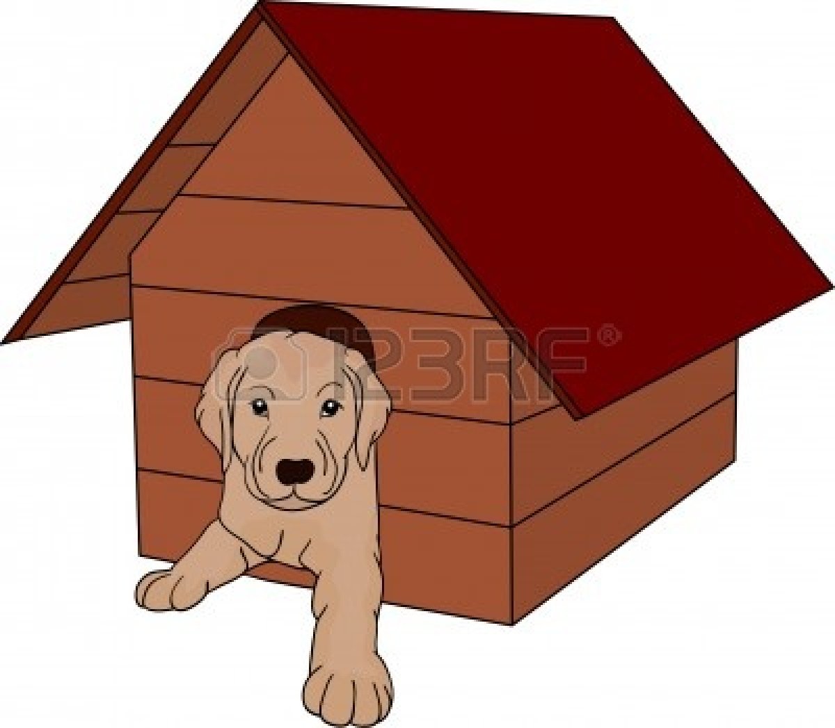 1200x1047 Dog House Clipart