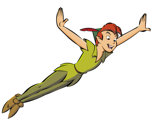 500x415 Free Peter Pan Clipart Image