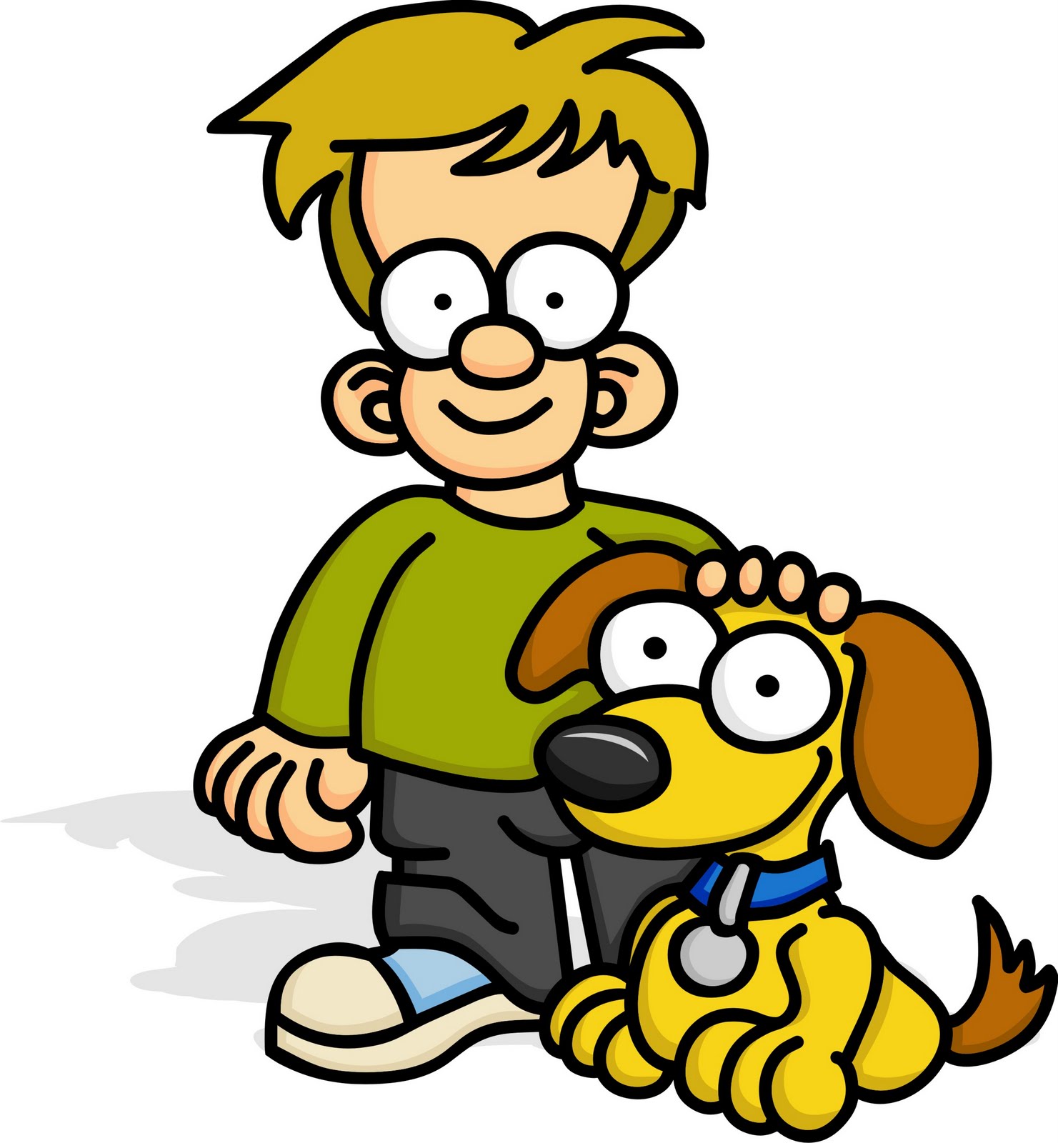 1481x1600 Kids With Pets Clipart