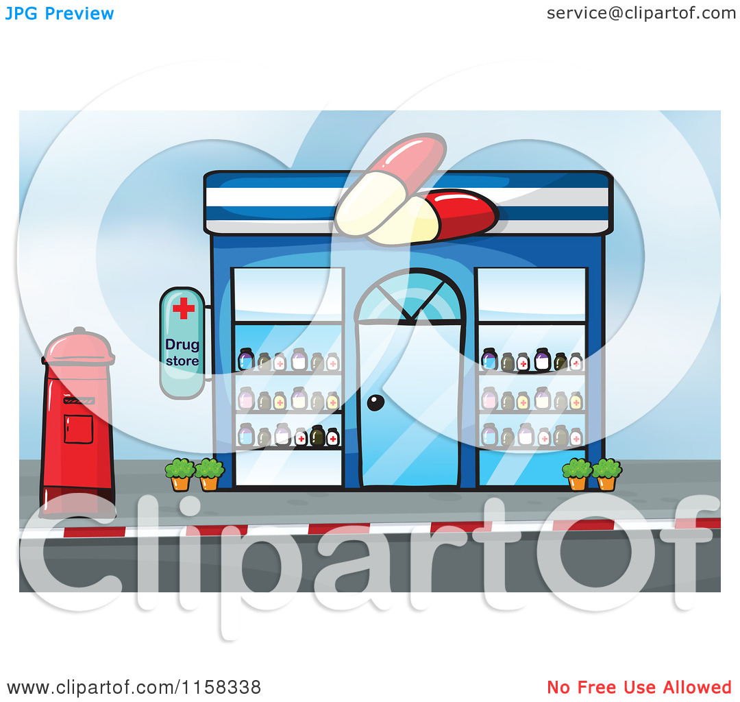1080x1024 Drugstore Clipart